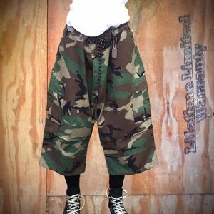 Camo cargo pants
